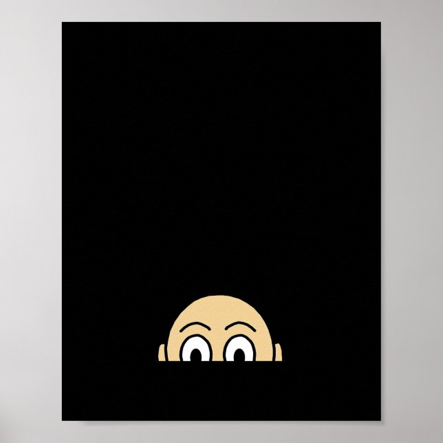 Peekaboo Grafisches Basisangebot Poster (Vorne)