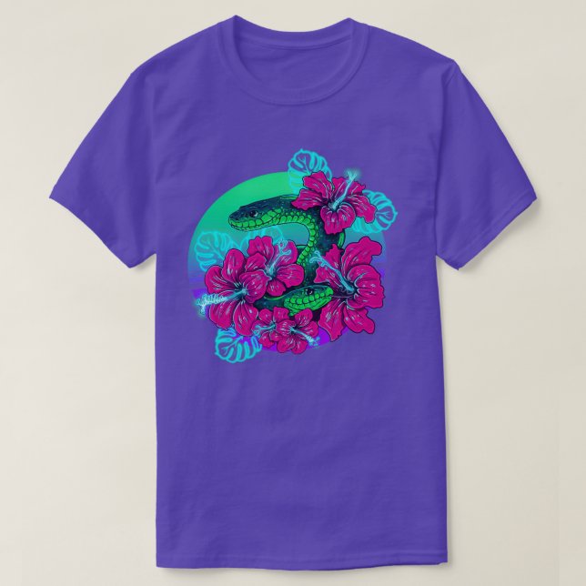 PeekABoo Green and Pink  T-Shirt (Design vorne)