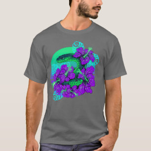 PeekABoo Grün und Lila  T-Shirt
