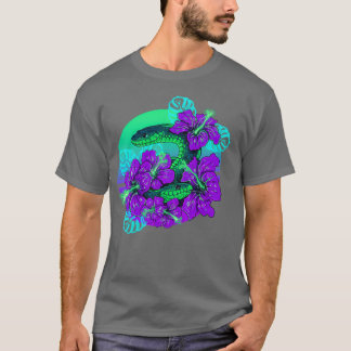 PeekABoo Grün und Lila T-Shirt