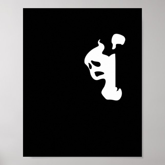 Peekaboo Lazy Sloth Poster (Vorne)