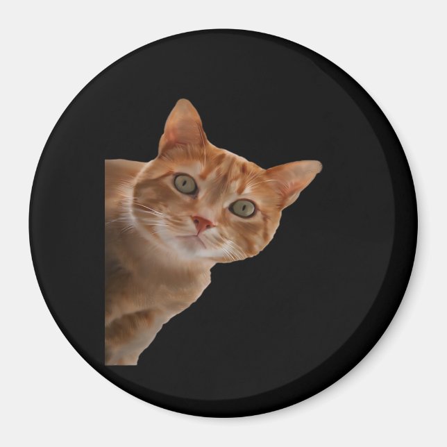 Peekaboo- Malerei Magnet (Vorne)