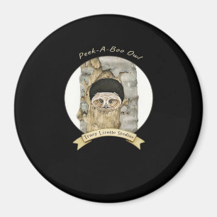 Peekaboo Meme Design für Halloween Magnet