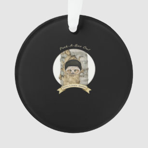 Peekaboo Meme Design für Halloween Ornament
