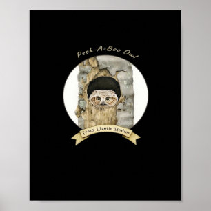 Peekaboo Meme Design für Halloween Poster