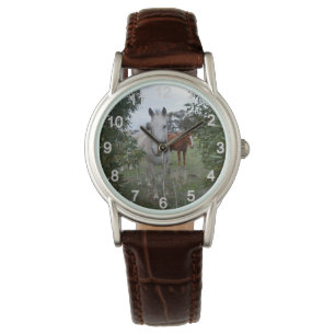 Peekaboo Pferde, Ladys Wristwatch Armbanduhr