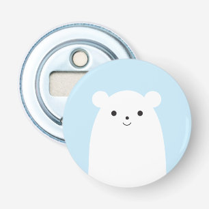 Peekaboo Polar Bear Kühlschrankmagnet Flasche Öffn Flaschenöffner