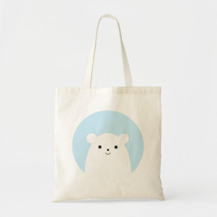 Peekaboo Polar Bear Tote Bag Tragetasche