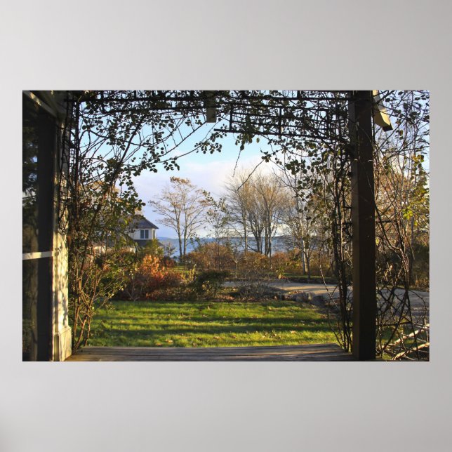 Peekaboo Porch Poster (Vorne)