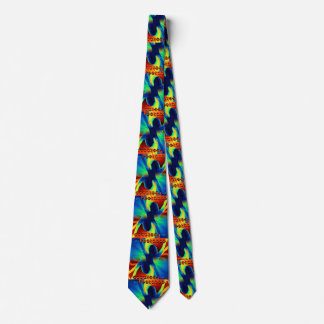 Peekaboo psychedelische Vintage Retro-Stil Krawatt Krawatte
