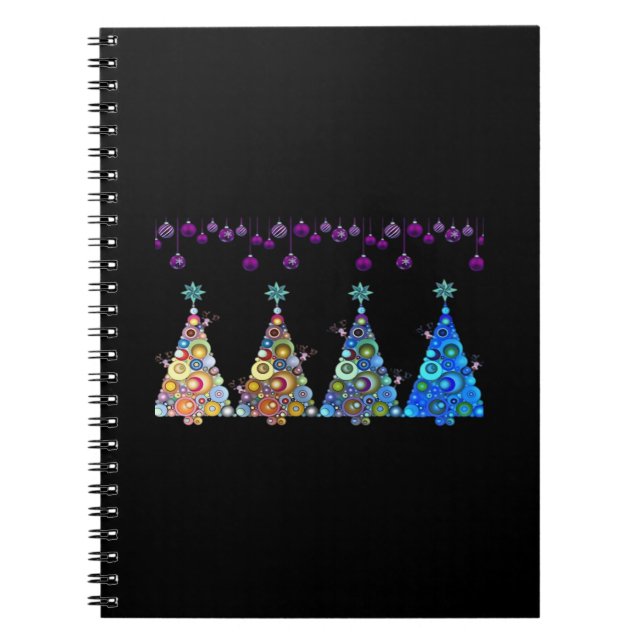 Peekaboo Reindeer Classic Notizblock (Vorderseite)