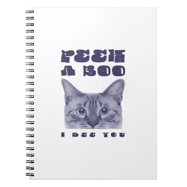 Peekaboo - Sloth Halloween Surprise Notizblock (Vorderseite)