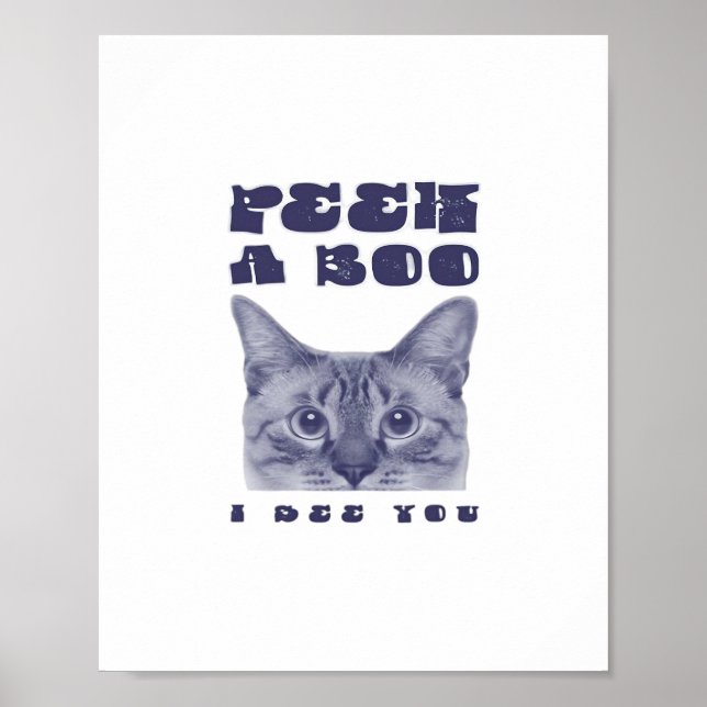 Peekaboo - Sloth Halloween Surprise Poster (Vorne)