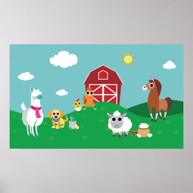 Peekaboo Stallweiden Gruppe 1 Poster (Vorne)