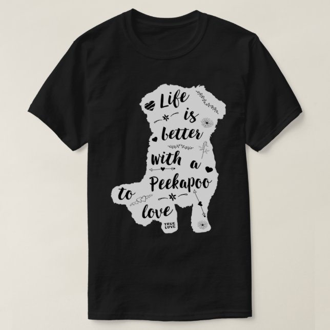 Peekapoo  Design for Peekapoo Dog Lovers Pullover  (Design vorne)
