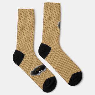 Peeking-Kreatur Socken
