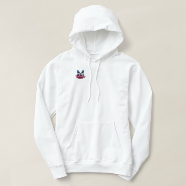Peeking Neon Kash Rabbit Hoodie (Design vorne)