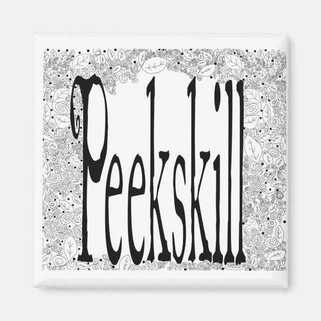 Peekskill Magnet (Vorne)