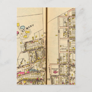 Peekskill, New York 3 Postkarte