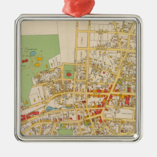 Peekskill Silbernes Ornament