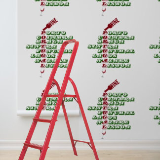 Peel and Stick Portugal Lissabon Porto Weinmuster Tapete