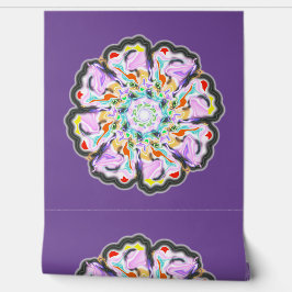 Peel-and-Stick-Tapete 14 - Sweet Lavendel Tapete