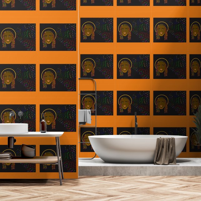 Peel and Stick Wallpaper 65 - The Son Tapete (Badezimmer)