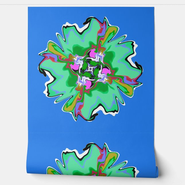 Peel- und Stick-Tapete 15 - Light Mint Tapete (Abrollen)