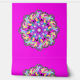 Peel- und Stick-Tapete 9 - Lila Tapete