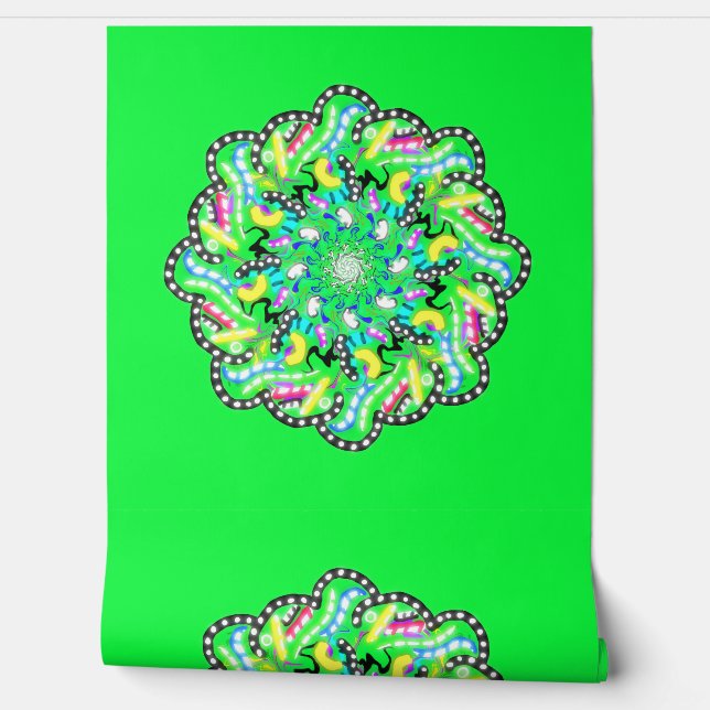 Peel und Stick Wallpaper 11 - LimeAide Tapete (Abrollen)