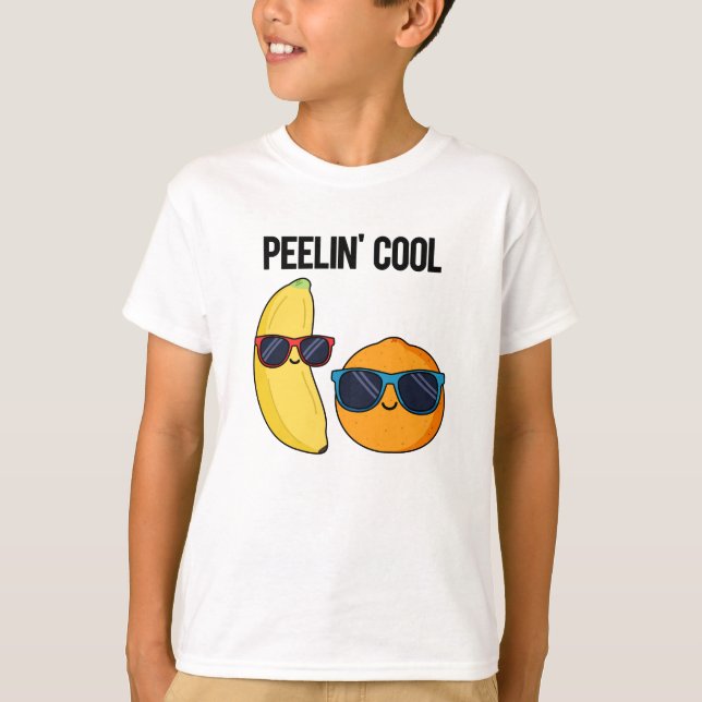 Peelin Cool Funny Fruit Pub T-Shirt (Vorderseite)