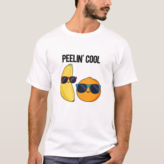 Peelin Cool Funny Fruit Pub T-Shirt (Vorderseite)