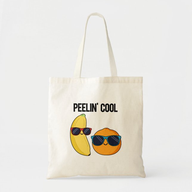 Peelin Cool Funny Fruit Pub Tragetasche (Vorne)