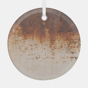 Peeling Farbe, rostige Wandstruktur. Ornament Aus Glas