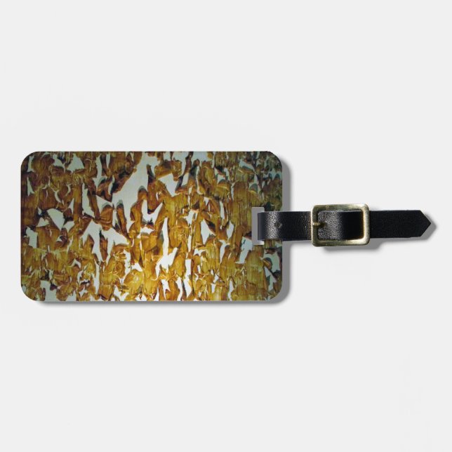 Peeling Gepäckanhänger (Vorderseite horizontal)