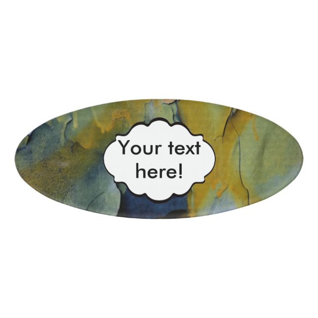 Peeling Namenschild (Vorderseite)