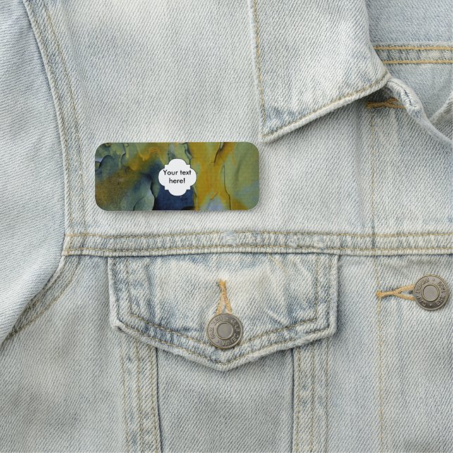 Peeling Namensschild (Beispiel)