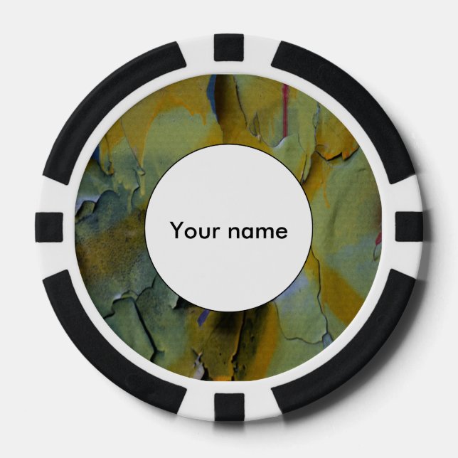 Peeling Pokerchips (Vorderseite)