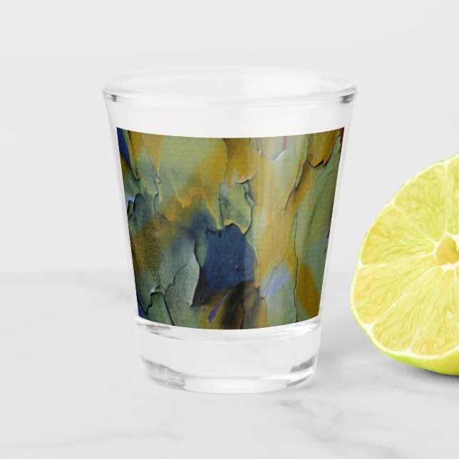 Peeling Schnapsglas (Vorderseite)