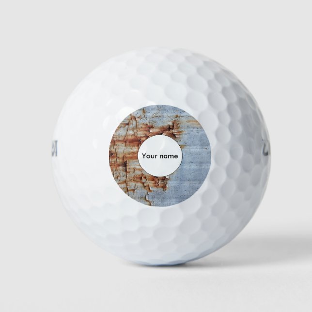 Peeling-Textur Golfball (Vorderseite)