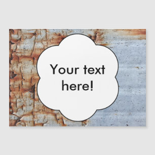 Peeling-Textur Magnetkarte