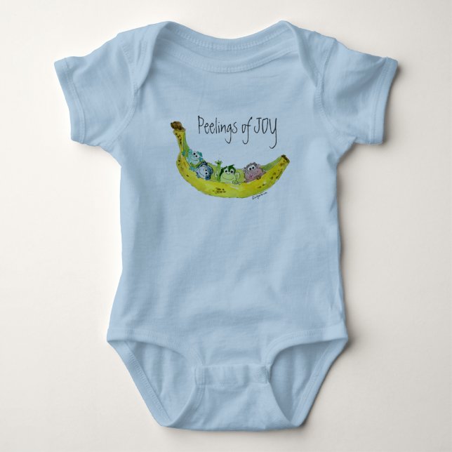 Peelings von Joy Monkeys in Banana Baby Strampler (Vorderseite)