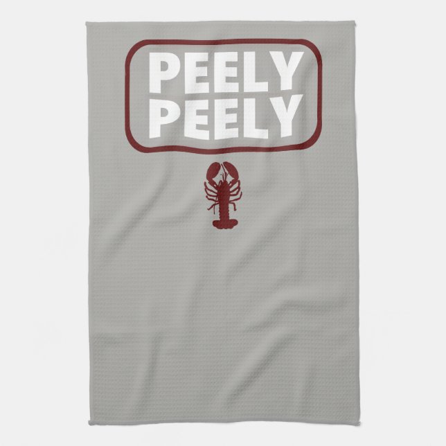 Peely Peely lustiges Geschirrtuch (Vertikal)