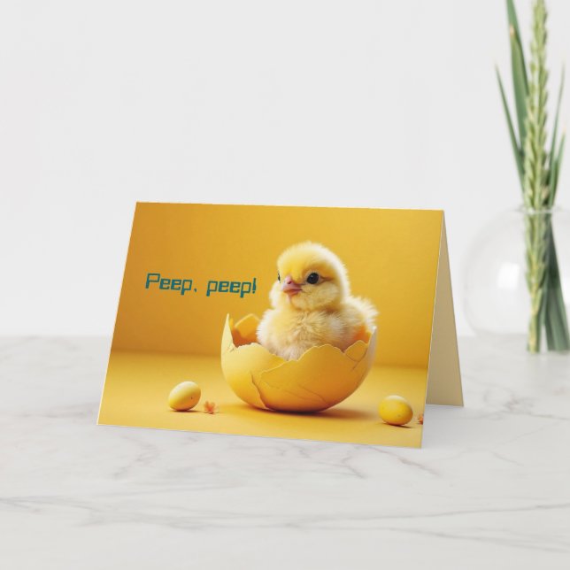 PEEP - JEDE OSTKARTE DANKESKARTE (Vorderseite)