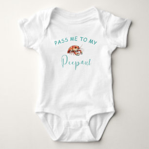 Peepaw-Flusskrebs-Baby-Shirt Baby Strampler