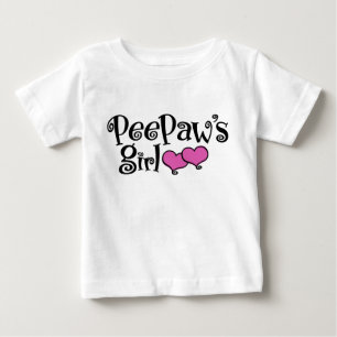 PeePaws Girl Baby T-shirt
