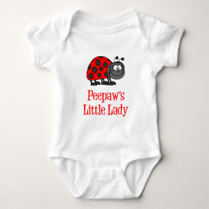 Peepaw's Little Lady Baby Strampler