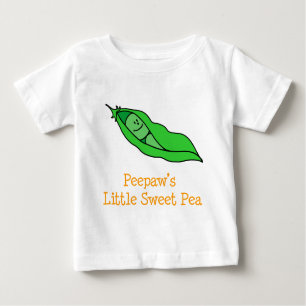 Peepaw's Little Sweet Pea Baby T-shirt