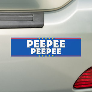 PeePee PooPoo 2024 Autoaufkleber Sticker