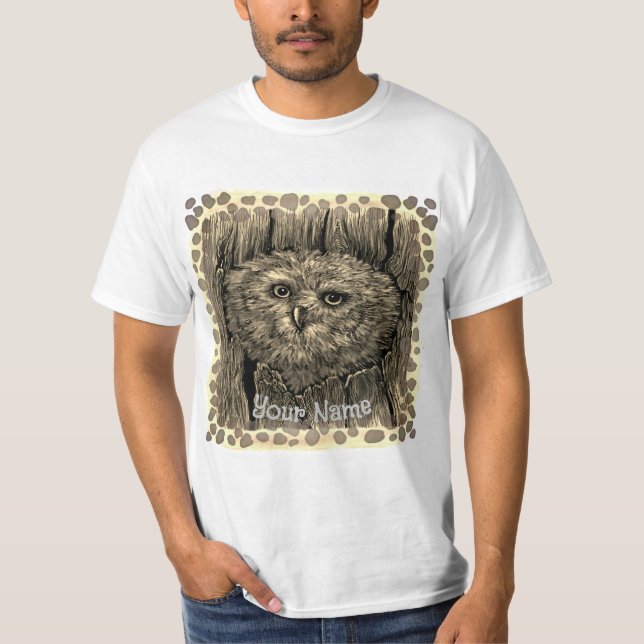 Peeper Owl T - Shirt (Vorderseite)